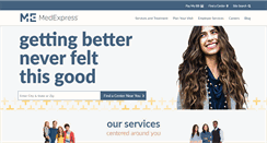 Desktop Screenshot of medexpress.com