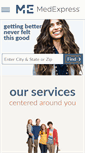 Mobile Screenshot of medexpress.com