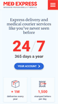 Mobile Screenshot of medexpress.ca